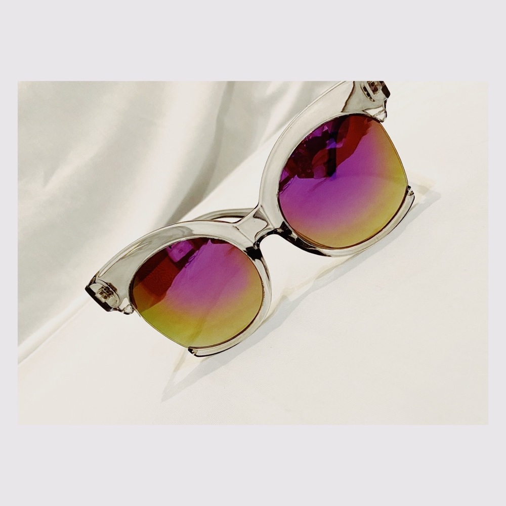 Oversized Transparent UV Sunglasses